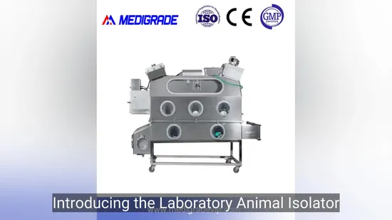 Laboratory Animal Isolator for Pig Virus Study Research Animal Feeding Isolator